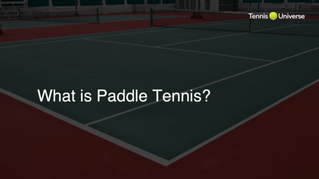 What is Paddle Tennis?